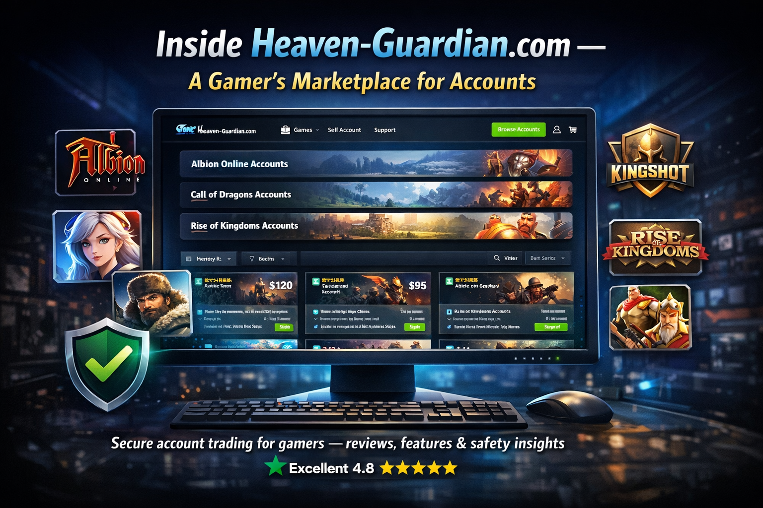 Heaven Guardian: Supporting Competitive Gaming Progression