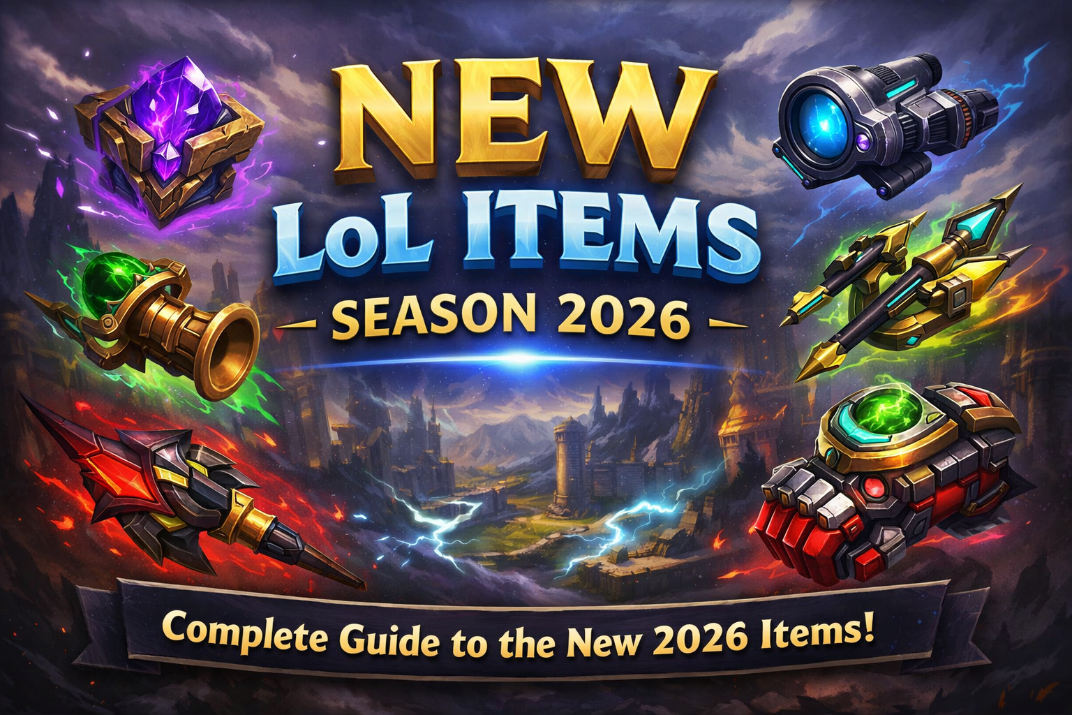 League of Legends Season 2026 – New Items Guide - league news article